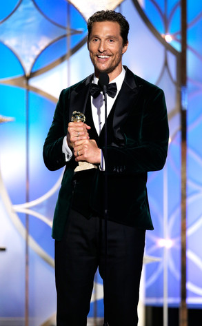 Matthew McConaughey, Golden Globe Awards Matthew McConaughey, Golden Globe Awards